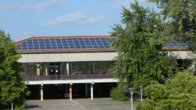 Photovoltaikanlage auf dem Schulzentrum